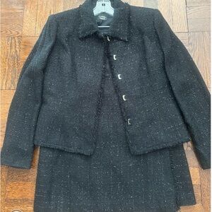 Christina Rotelli Black Two-Piece Suit